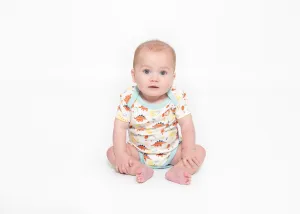 2 pack vest set - dinosaur print