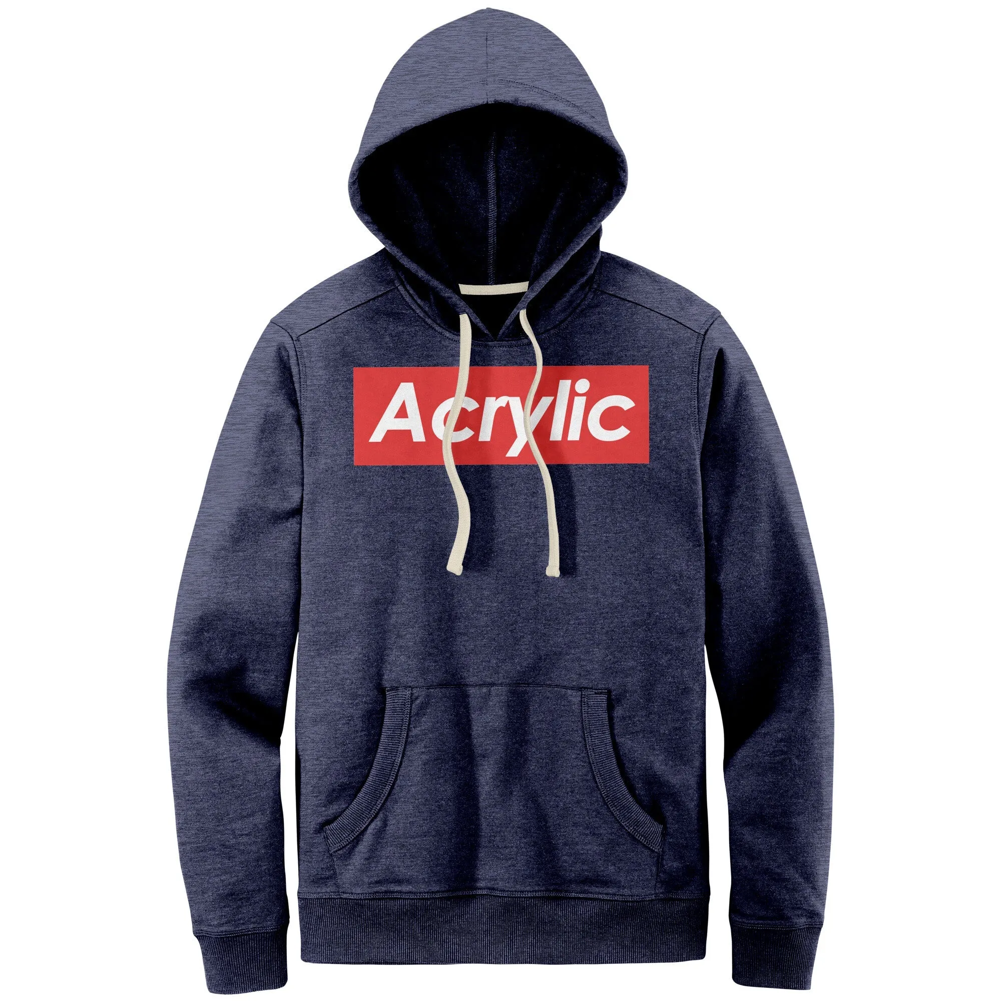 Acrylic Supreme-Themed Hoodie