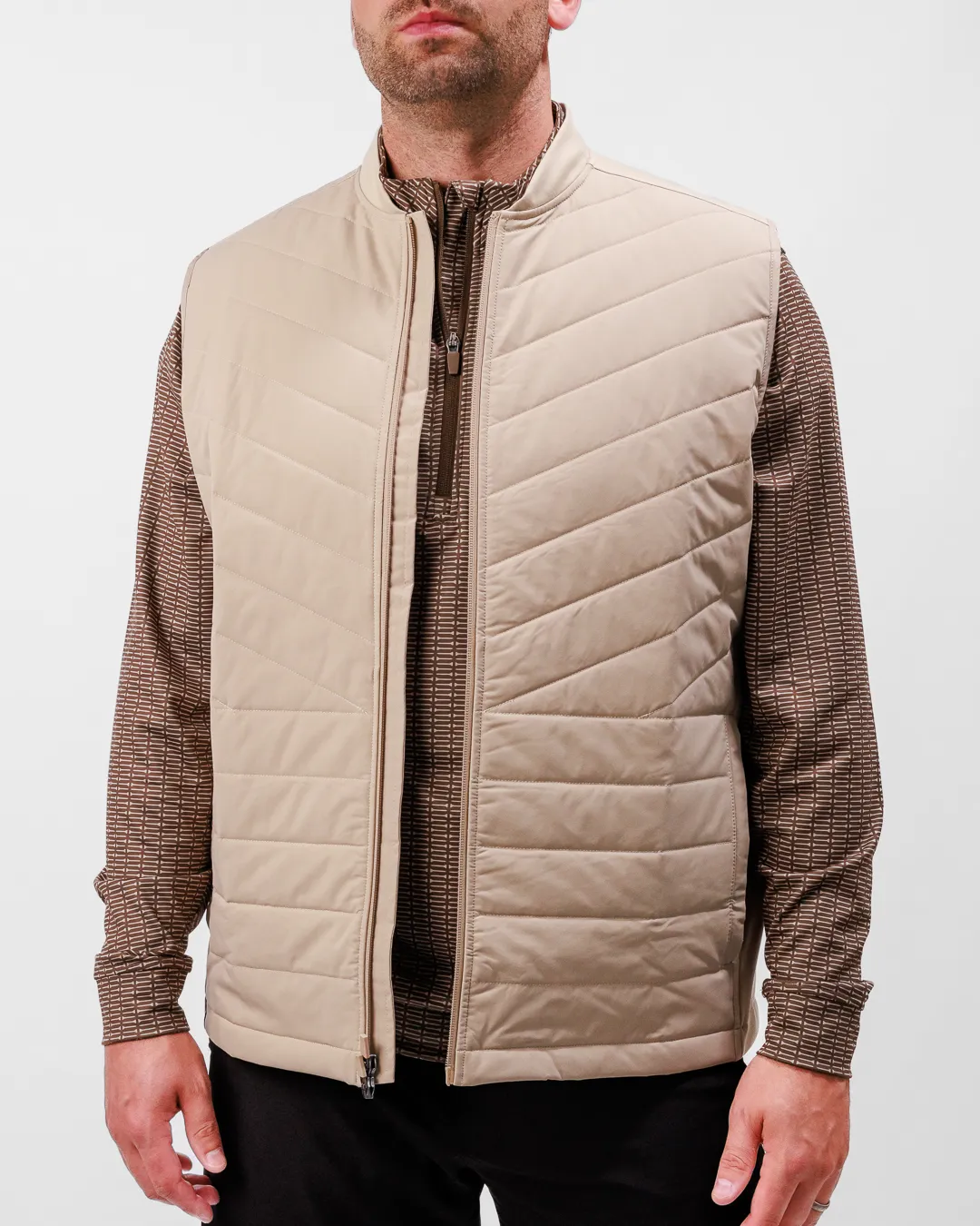 Approach Men’s Vest - Oat