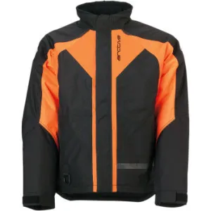 Arctiva Men's Pivot 3 Snowmobile Jacket Orange / Black Size Large