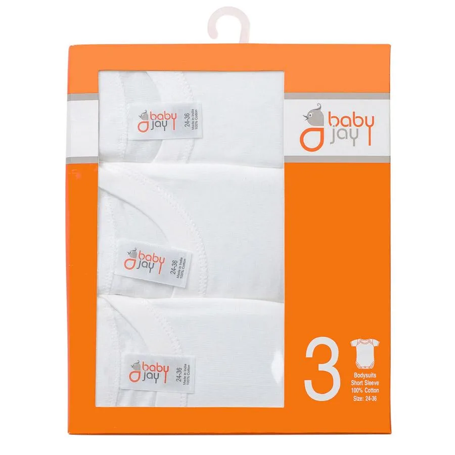 Babies Baby Jay Short Sleeve Undershirts - 3 Pk.