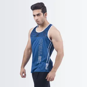 Dark Blue Stringer Vest