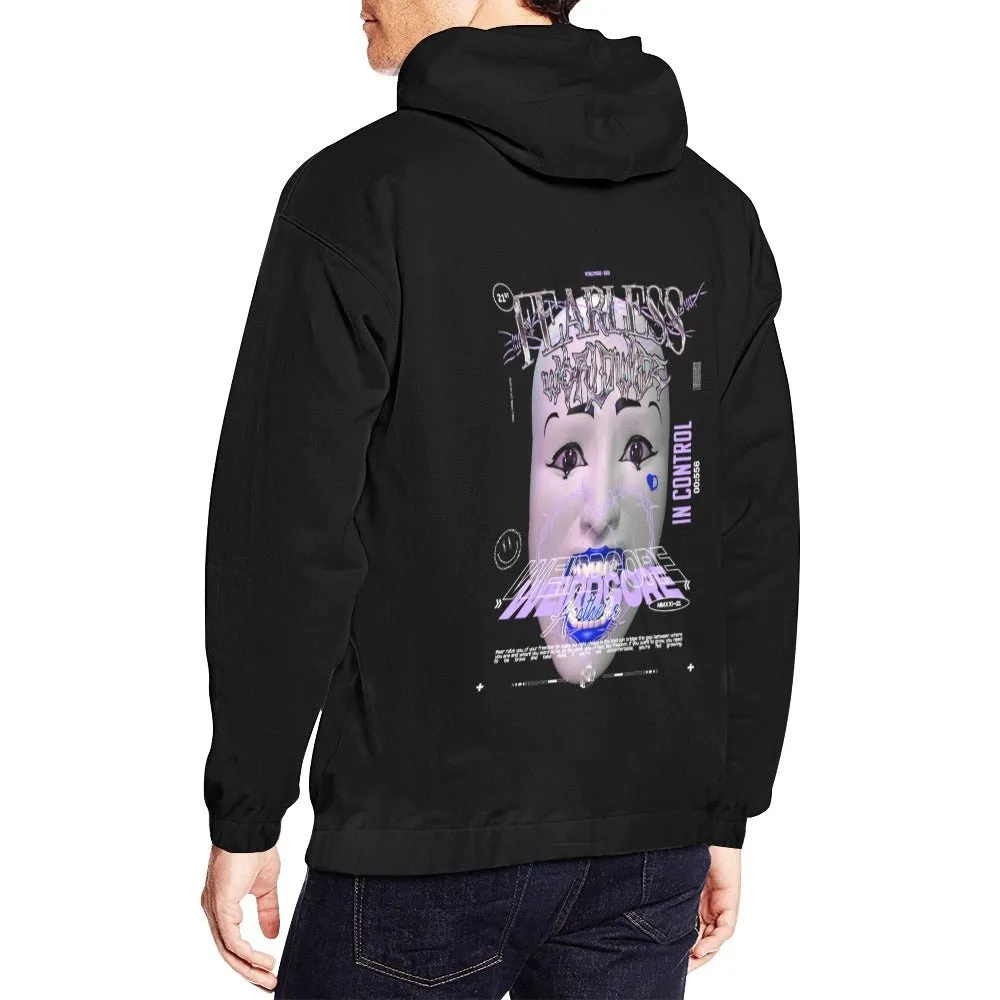 Fearless Worldwide Mens Graphic Hoodie