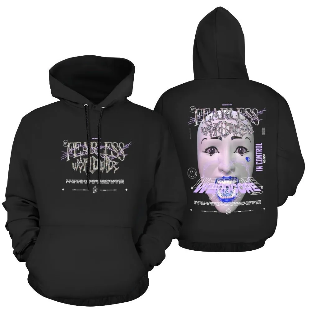 Fearless Worldwide Mens Graphic Hoodie