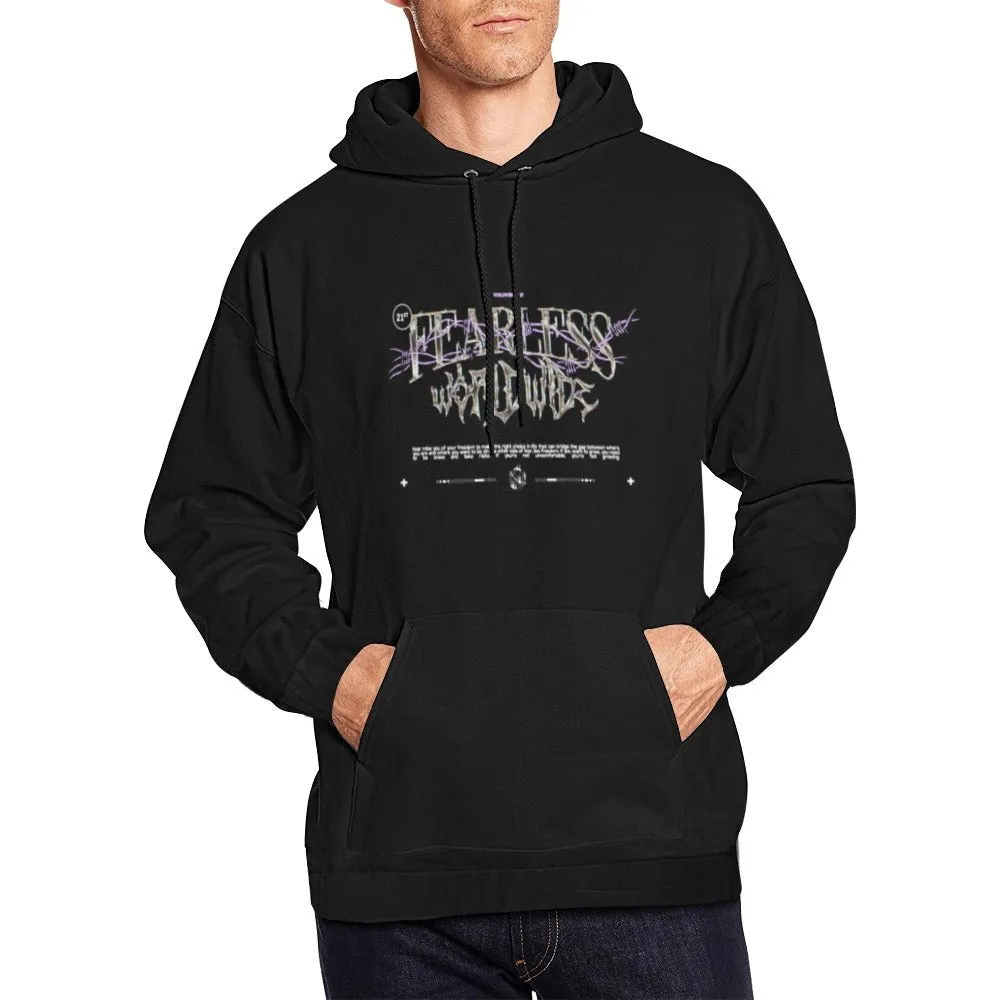 Fearless Worldwide Mens Graphic Hoodie