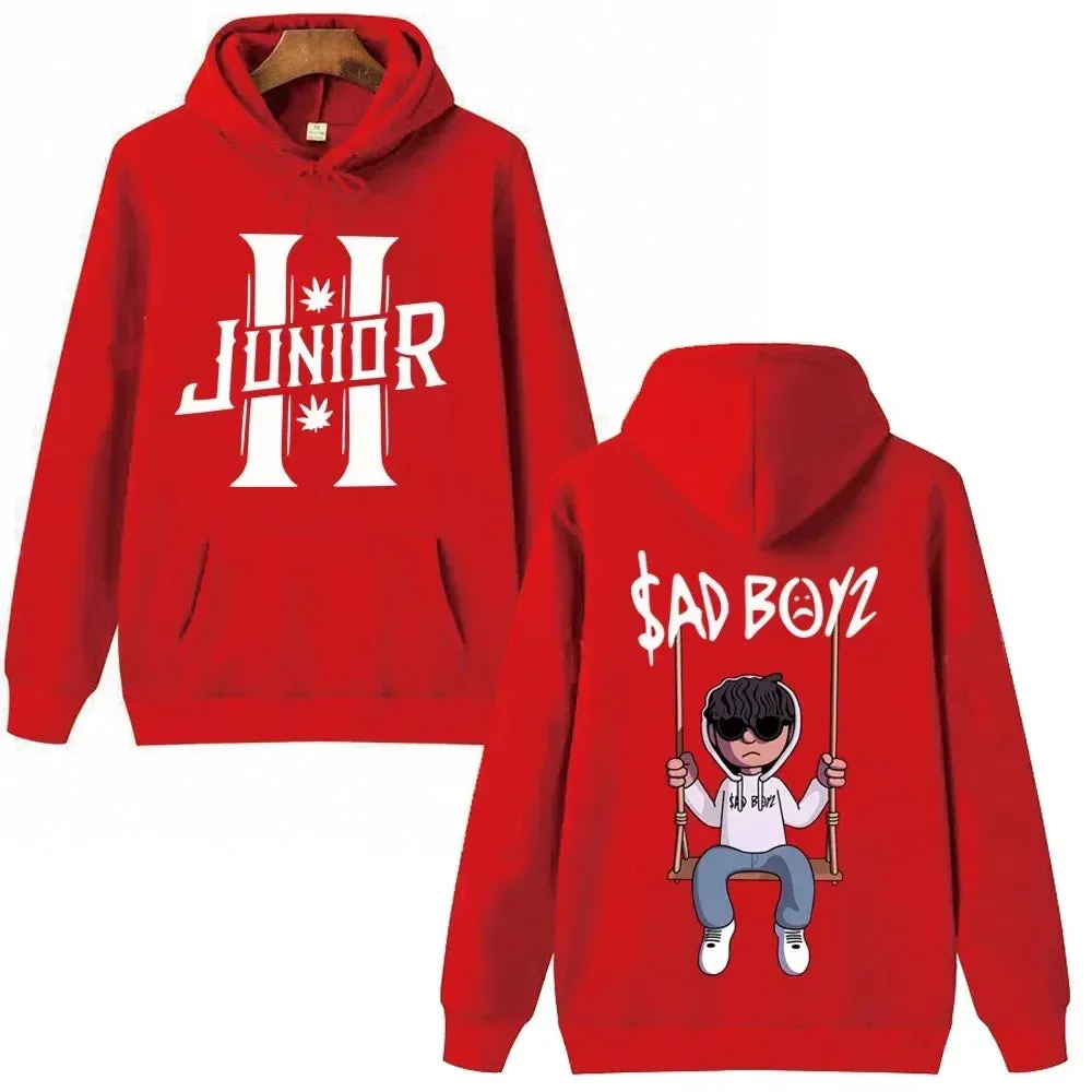 Junior H Sad Boys, Harajuku Girls, Hip Hop Pullover, Fancy Music Gift, Fashion, Casual, Loose, Comfortable Sweater, Sweatshirt