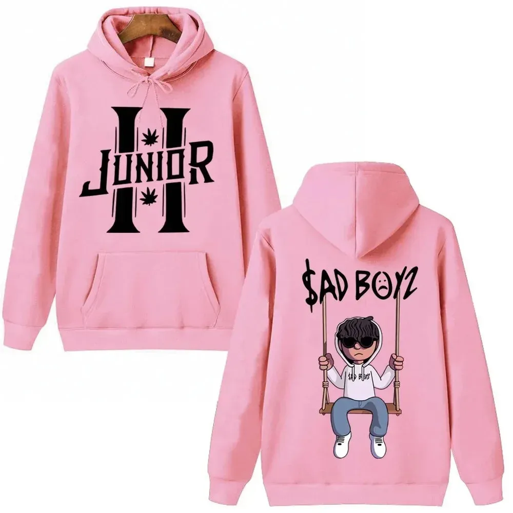 Junior H Sad Boys, Harajuku Girls, Hip Hop Pullover, Fancy Music Gift, Fashion, Casual, Loose, Comfortable Sweater, Sweatshirt