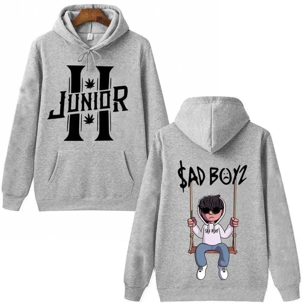 Junior H Sad Boys, Harajuku Girls, Hip Hop Pullover, Fancy Music Gift, Fashion, Casual, Loose, Comfortable Sweater, Sweatshirt