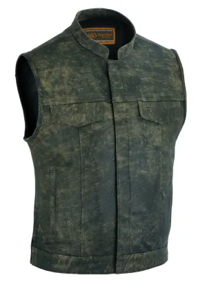 Men's Conceal Carry Antique Brown Vest