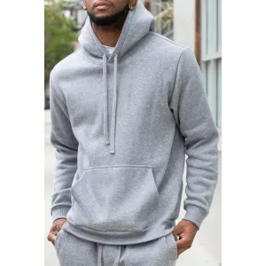 Men's Fleece Pullover Kangaroo Pocket Hoodie