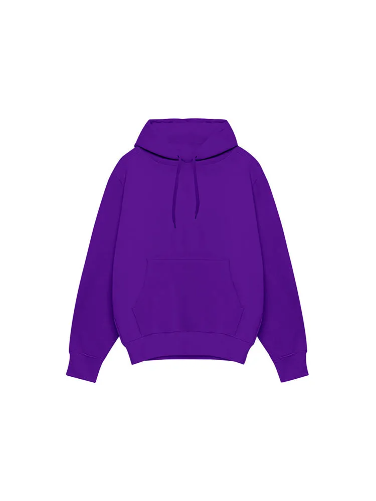 Men'S Plain Color Hoodies