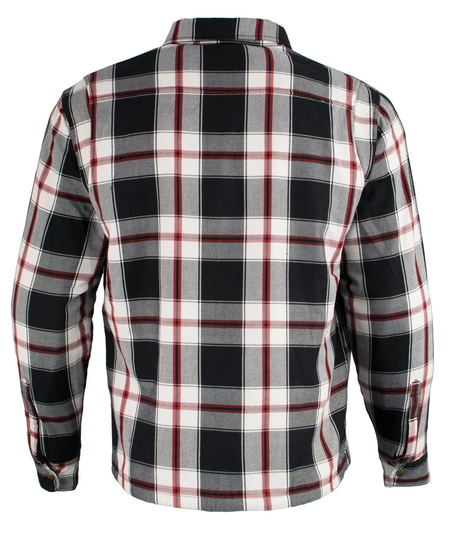 Milwaukee Performance MPM1635 Men's Armored Biker Flannel Biker Shirt