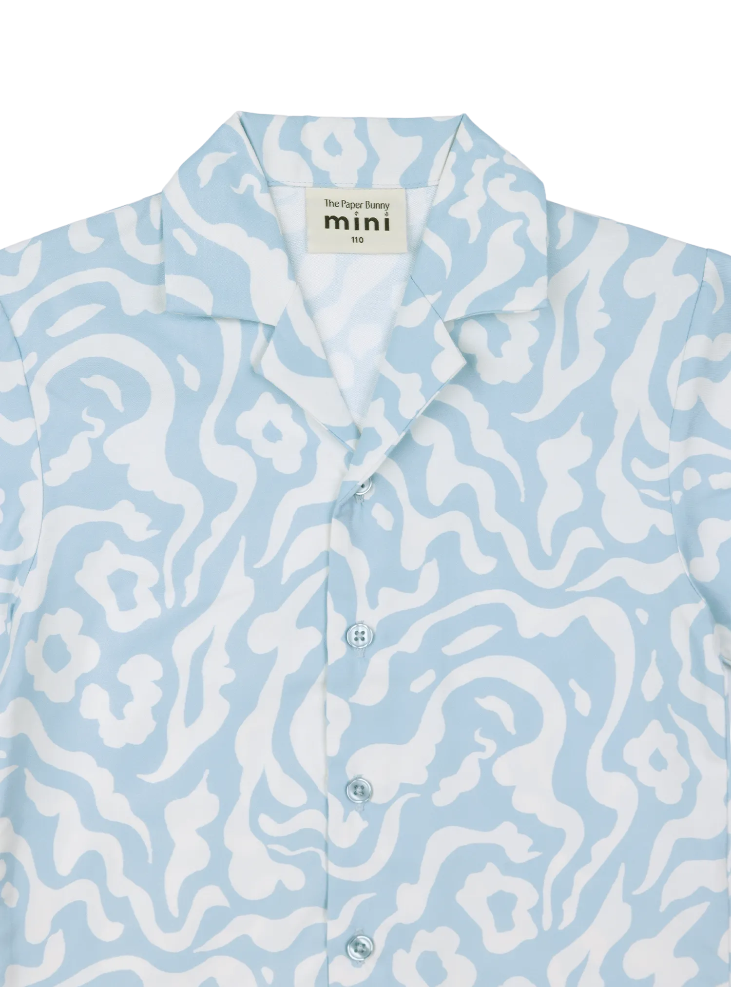 Mini Resort Shirt (Smoke Cloud)