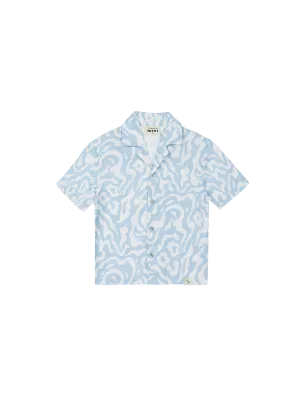 Mini Resort Shirt (Smoke Cloud)