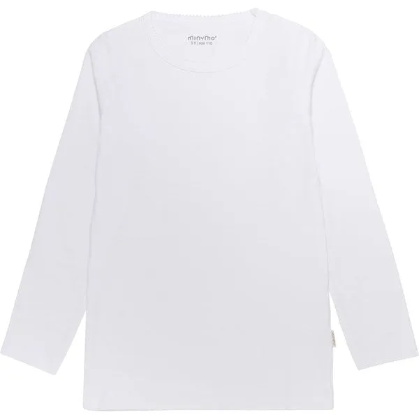 Minymo White Blouse Basic 35 2-pack