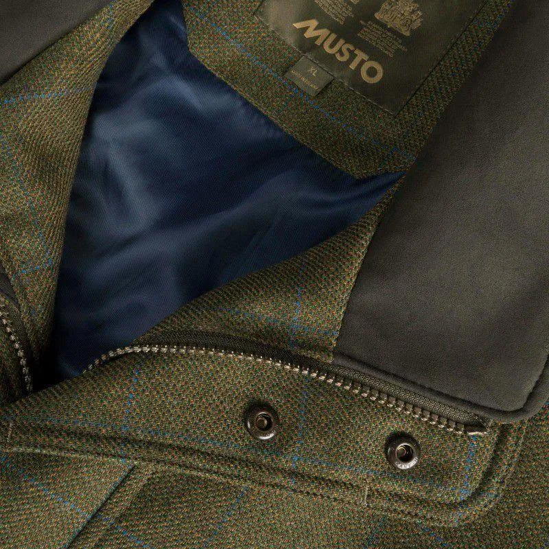 Musto Lightweight Machine Washable GORE-TEX Mens Tweed Waterproof Jacket - Cairngorm Tweed