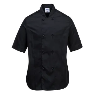 Portwest Ladies Short Sleeve Chefs Jacket C737