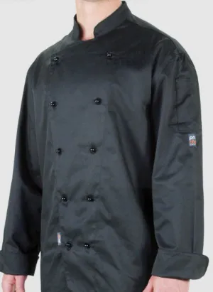 Prochef Chef Jacket, Black, X Large (Order in item)