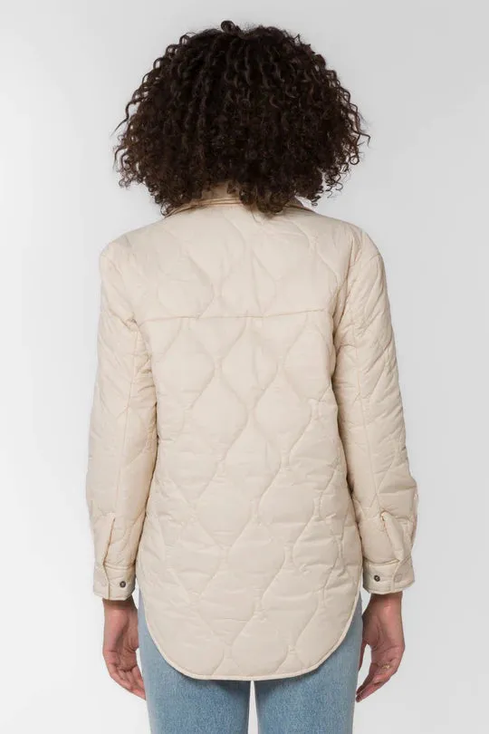 Quilted Cream Jacket