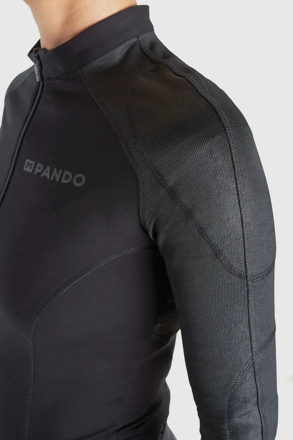 SHELL WW BLACK – Armored Motorcycle Baselayer / Body