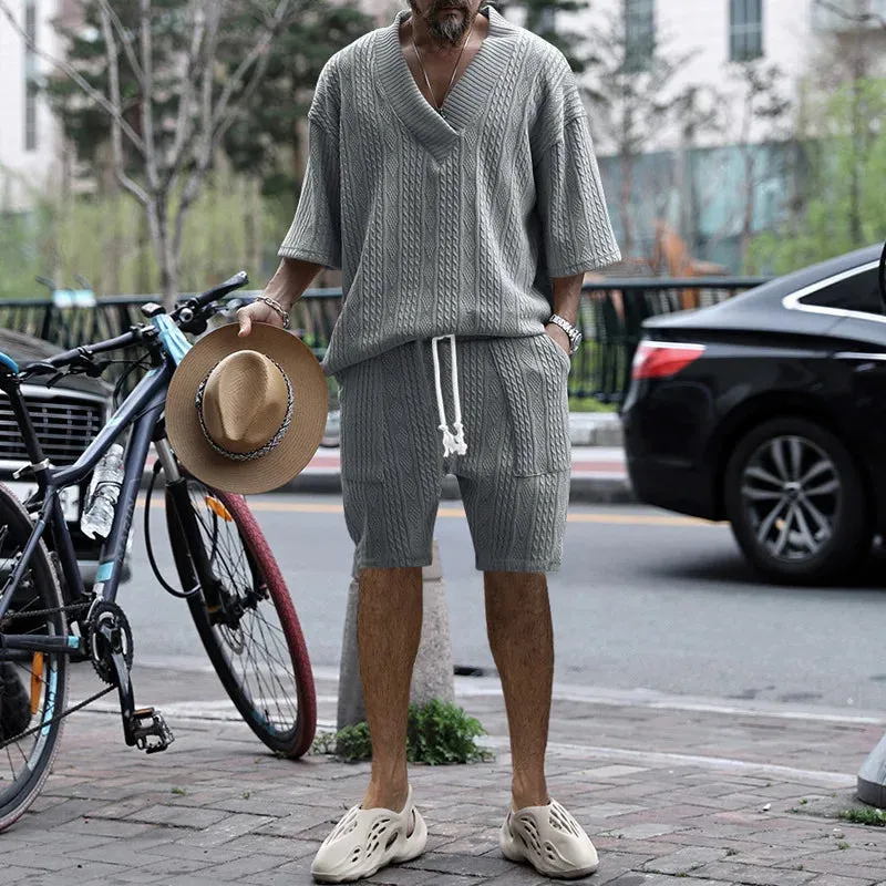 Streetwear Shorts Set For Men