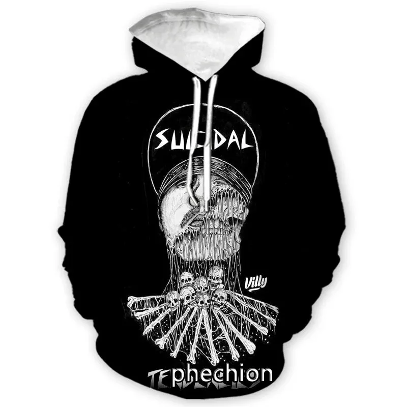 Suicidal Tendencies 3D Print Hoodie – Iconic Streetwear for Men & Women | Loose-Fit, Casual Comfort, All-Season Edge