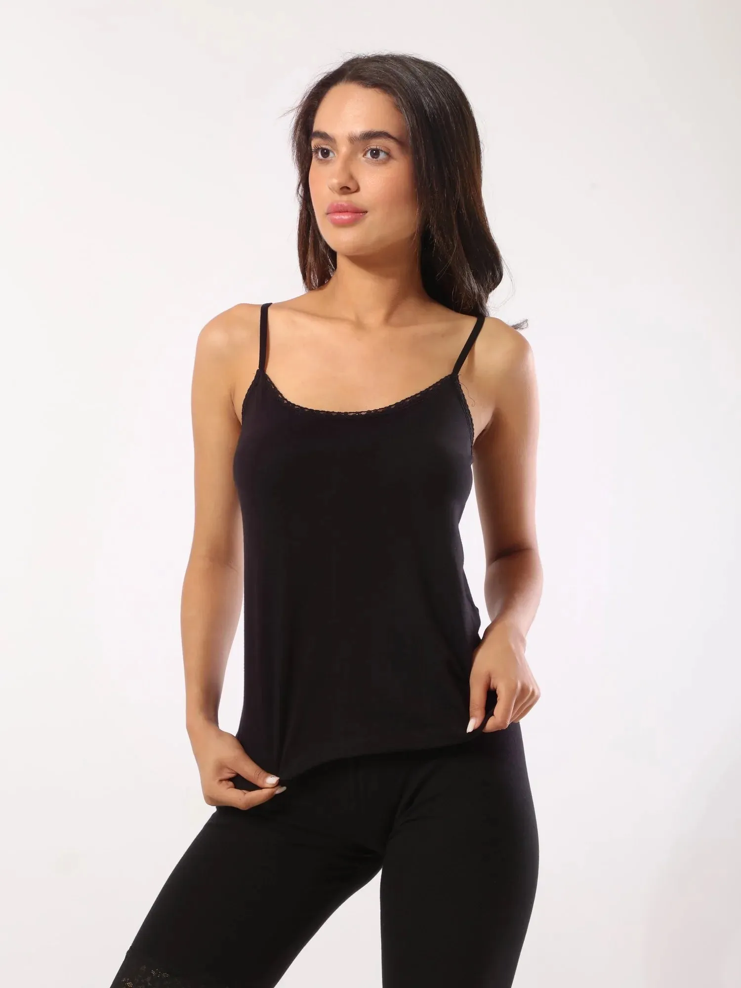 Thin Lage Edge Tank Top - Eve Chantelle