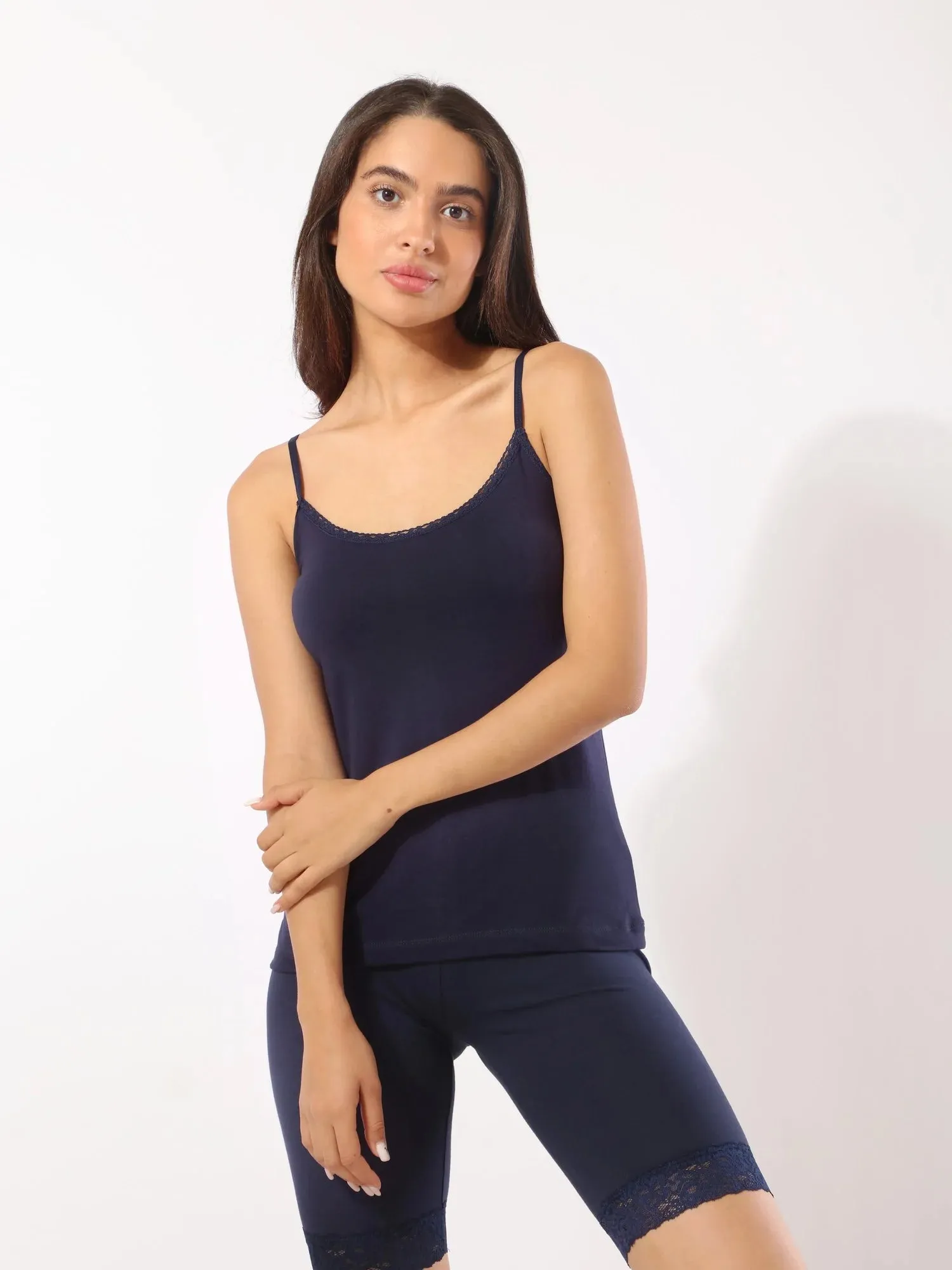 Thin Lage Edge Tank Top - Eve Chantelle