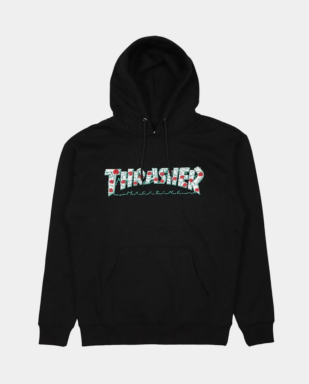 Thrasher - Roses Hood - Black