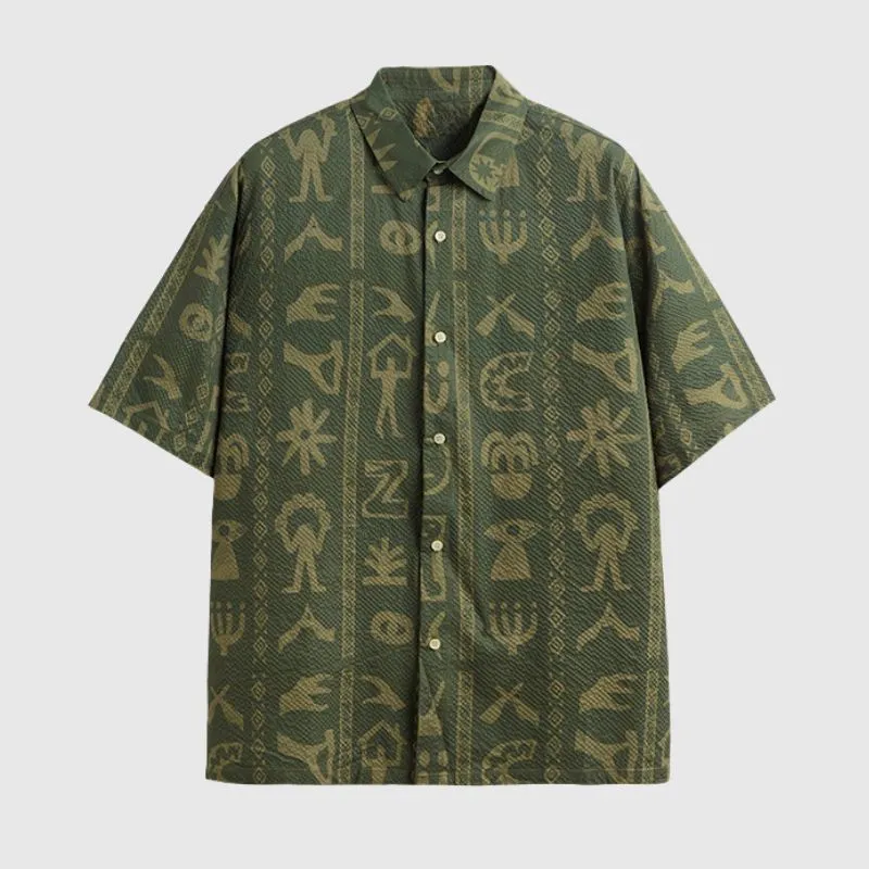 Tribal Seersucker Shirts